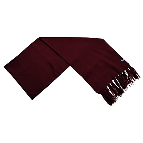 Graceway 100% Acro Wool Muffler (Maroon) - Image 4