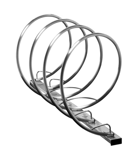 カツデン(Katzden) サイクルスタンドD-NA ディーナ Cタイプ 単体(自転車2台分) 右回り SUS素地