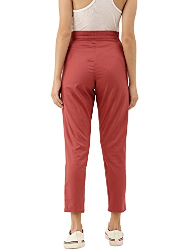 Image of THE DRY STATE Womens Relaxed Cotton Trousers
