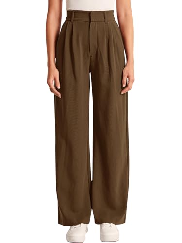 Image of NIMIN High Waisted Work Pants for Women Business Casual Outfits 2026 Office Dress Pants Trousers with Pockets