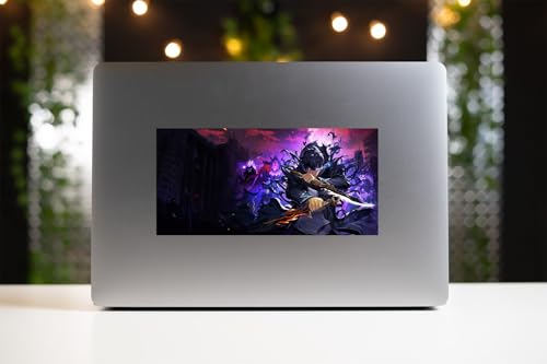 Image of 2pcs Anime Solo Leveling Vinyl Decal, Sticker for Cars, Windows, Laptops and More