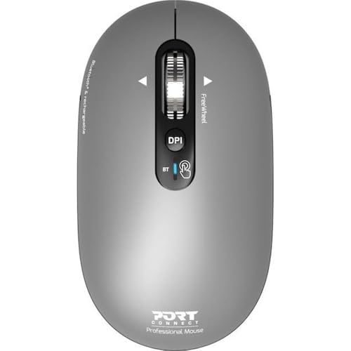 Souris PURE COLOR SIDERAL Bluetooth Rechargeable USB-C gris foncé