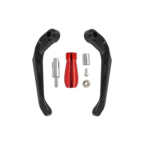 Guidon protecteur secteur leviers moto universel carbone embrayage et frein