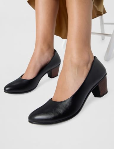 Image of ELLE Women Slip-On Pumps with Block Heel