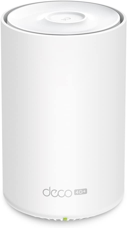 TP-Link Deco X50-4G 4G+ CAT6 AX3000 Mbps Whole Home Mesh WiFi 6 Router Gateway System, Dual-Band, Gigabit, 1.7 GHz Quad-Core CPU, HomeShield, Compatible with Alexa/Google,White