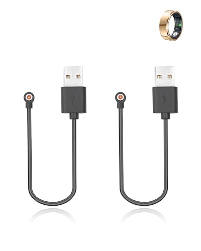 Câble de charge pour XdealCozyxc Smart Ring lot de 2 chargeurs USB pour le bureau et la maison