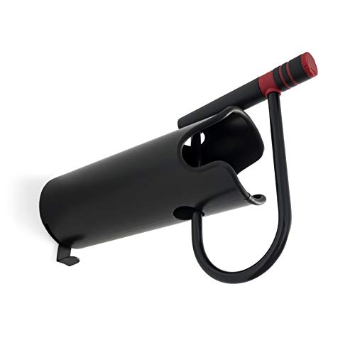 Zamurano - Soporte - Colgador ANTIRROBO de Pared para Bicicleta, Horizontal, Individual.