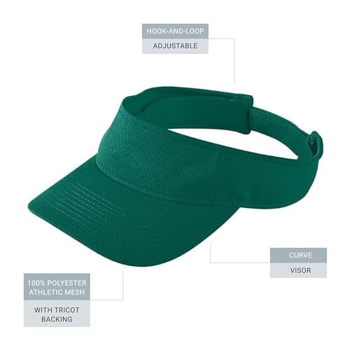 Image of Augusta Sportswear Women's Athletic Mesh Visor - Stylish Sun Hat for Golf, Running, and Outdoor Activities