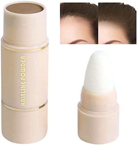 Boobeen Root Touch-Up Hairline Powder Concealer For Thinning Hair - Hair Shadow Powder Cover Hair Root Instantly Used As Eyeshadow&Eyebrow Powder, Light & Dark Brown