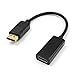 Produktbild Jessicadaphne Großer DisplayPort zum HDMI Kabel Adapter HD 1080P Mann zum weiblichen DP zum HDMI Konverter für alle Geräte mit DisplayPort