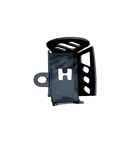 Image of SGTB Heavy Rear Brake Oil Container Guard for Hunter 350 Rear Reservoir Cover