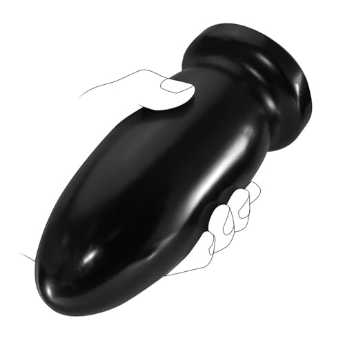 Glatte 7,87'' Riesige 2,75'' Dicke Butt Stecker Anal Dildo mit Saugbasis Bombenförmige Anal Stecker Öffnung Trainer Stretcher Anus Dilator Prostata Stimulation Sexspielzeug für Frauen Männer