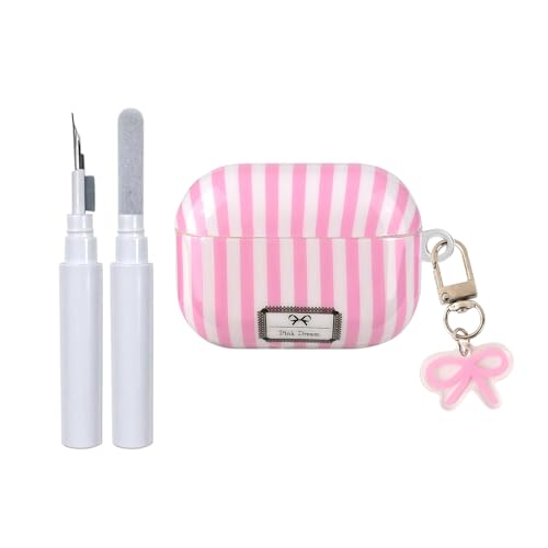 Coque AirPods Pro antichoc rose pour résoudre les chutes et nettoyer vos écouteurs sales