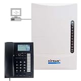 Kit Centralino telefonico analogico 3/8 + 1 Telefono Professionale