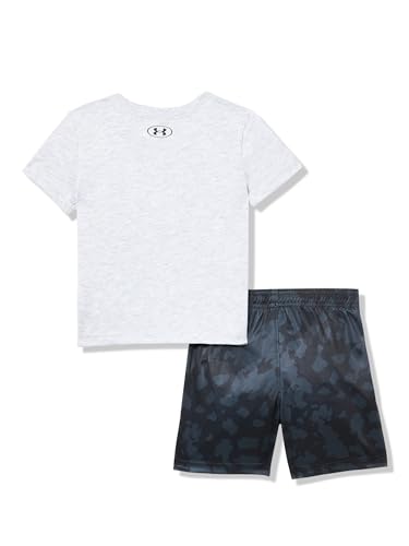 Image of Under Armour Boys 2-piece Short Sleeve Graphic T-Shirt and Shorts Set, Lightweight & Breathable