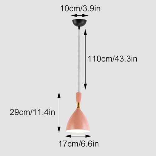 Lampe suspendue près du plafond avec structure en fer robuste et durable - 5
