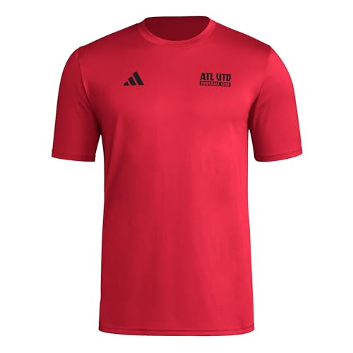 adidas Men's Atlanta United FC Local Warp Pre-Game Short Sleeve T-Shirt - Main Image