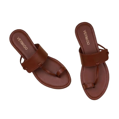 vermigo Women Flats Sandals | Comfortable Slip-On Casual Daily Wear Flats | SG-picture-38