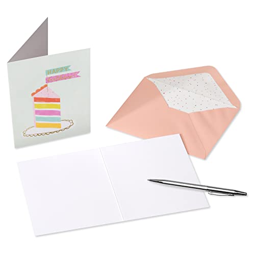 Image of Papyrus Blank Birthday Cards, Birthday Celebrations (20-Count)