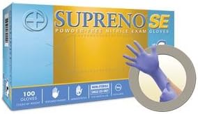 AnsellMicro Flex GLV SUPREN SM BLU 100/10CS NITRL PWDRFR DISP