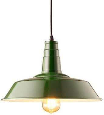 E27 Base Single Head Chandelier, Industrial Style Metal Hanging Lamp Shade, Flush Mount Ceiling Pendant Light, Bedroom Restaurant Bar Decoration Lighting Fixtures