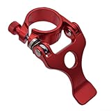 Leichte faltbare Sattelstützenklemme für E-Bikes, stabile Konstruktion aus Aluminiumlegierung mit rutschfestem Design (40,8 mm schwarz)