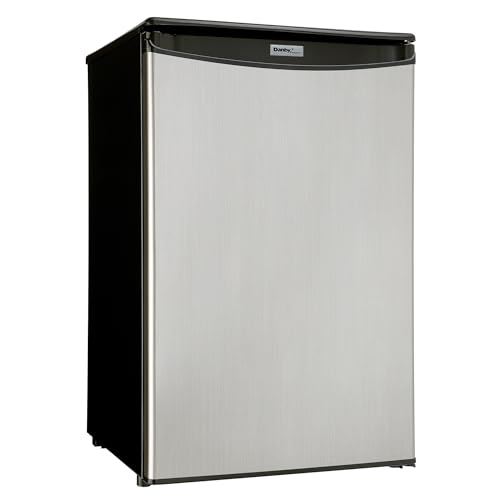 Danby DAR044A4BSLDD 4.4 cu. ft. Compact Fridge in Stainless Steel - Image 4