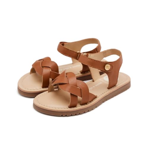 GIOSEPPO Girl's Modern Flat Sandal, Leather, 8 us