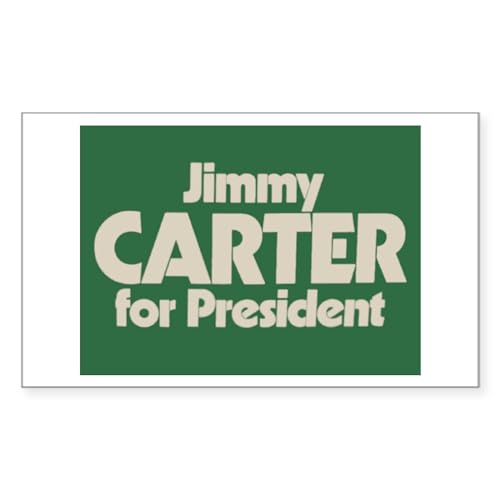 CafePress Carter for President Rectangle Sticker Rectangle Bumper Sticker Car Decal