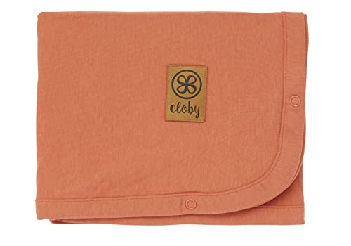 Cloby - Manta para protección solar (protección UV, con dos broches), color naranja Cover
