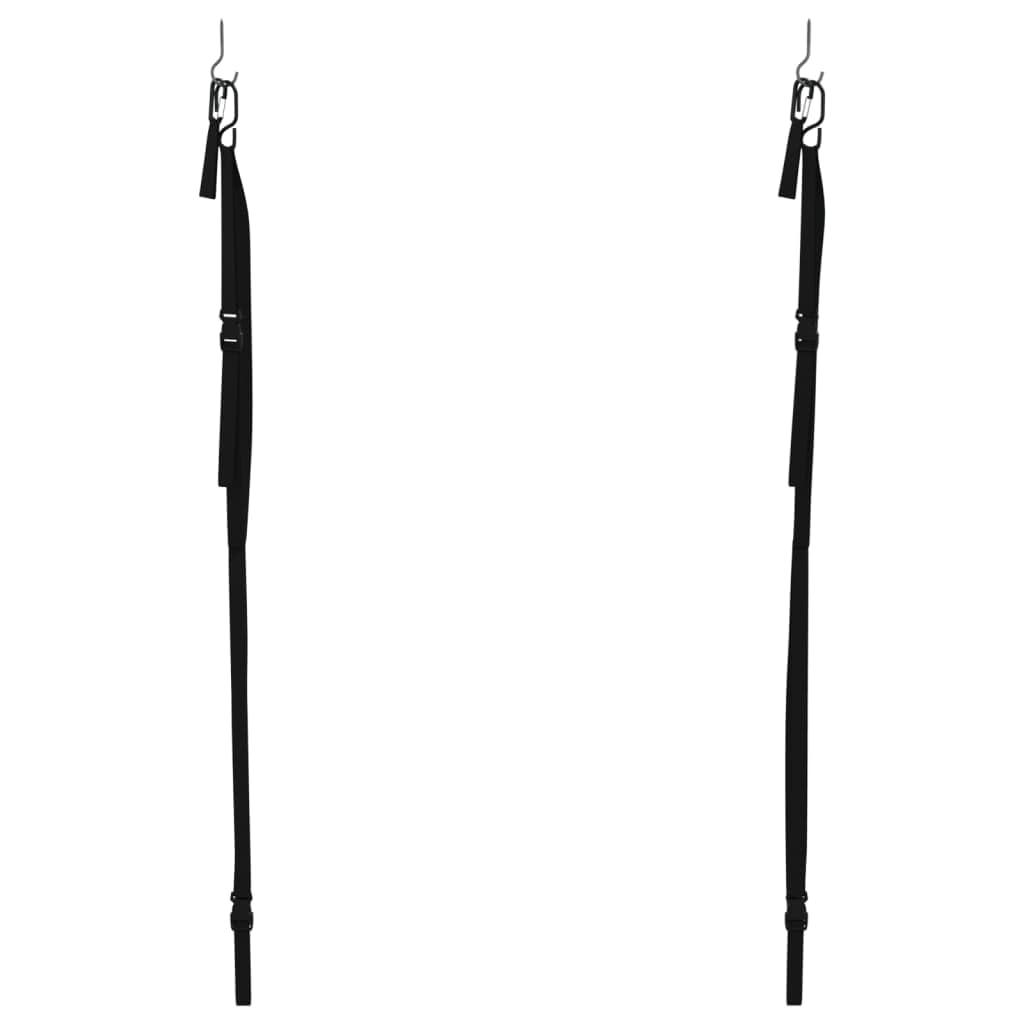 Cinghie Doppie Per Riporre Kayak – Carico Totale 50 Kg, Con Clip Per Pagaia E Ganci Da Parete/soffitto, In Polipropilene Resistente