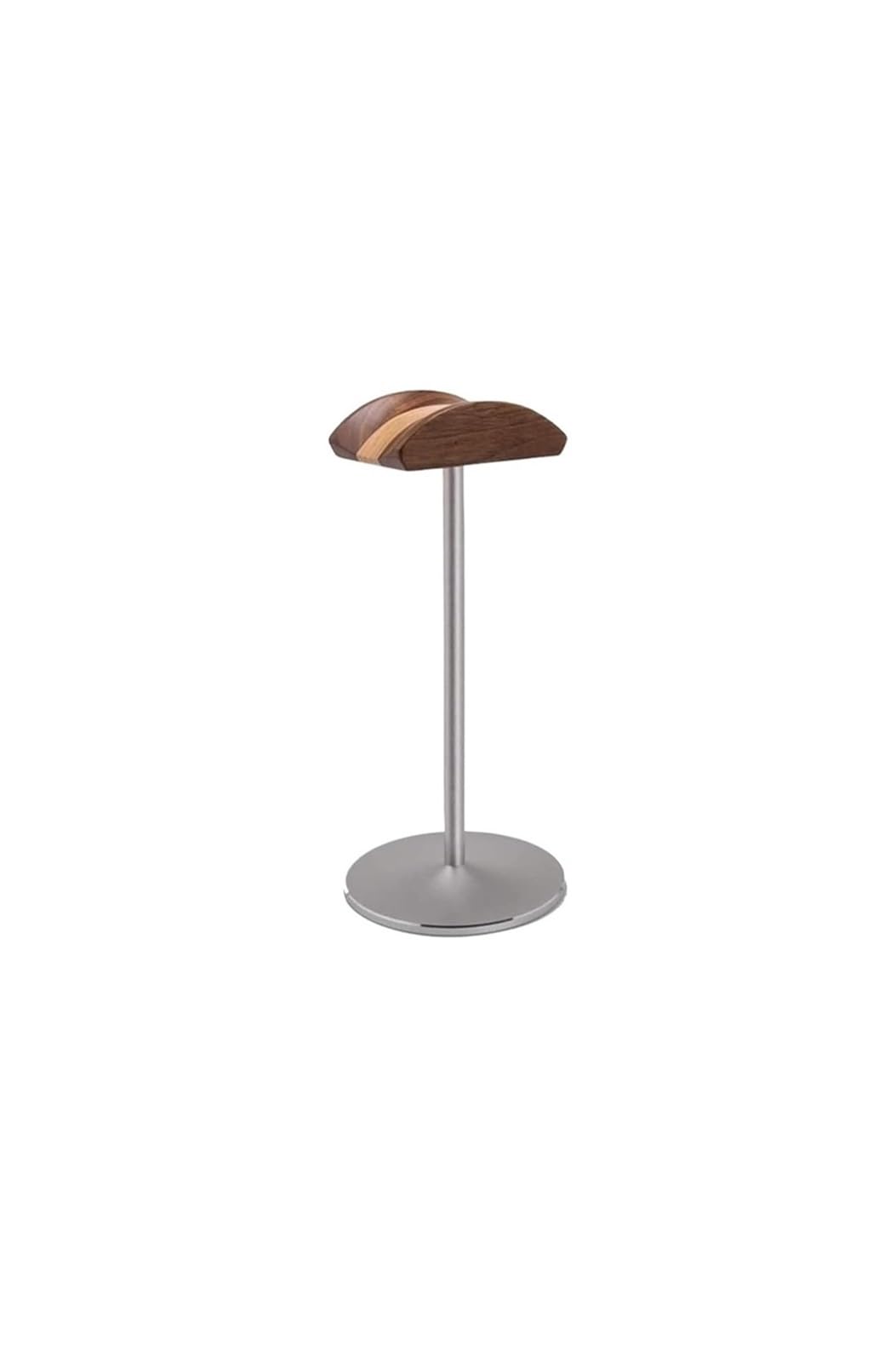 Supporto Tavolo Classico con Barra Alluminio Gaming(Awalnut+silver)