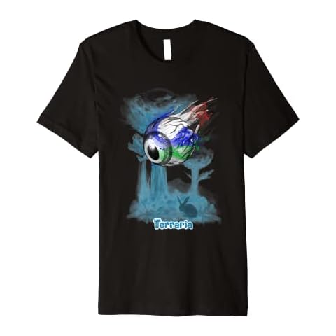 Terraria T-Shirt: Eye of Cthulhu Watercolor Cover