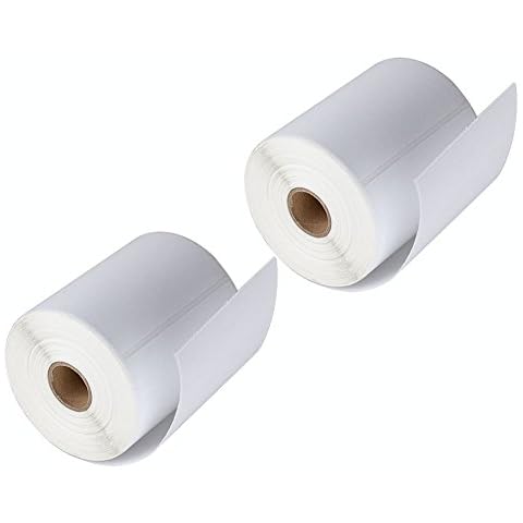 4"x6" Direct Thermal Labels 250Labels/Roll,2 Rolls White Printer Labels Thermal Shipping Labels for Address Shipping Postage USPS UPS Zebra Toshiba Citizen Eltron and Orion Printers Cover