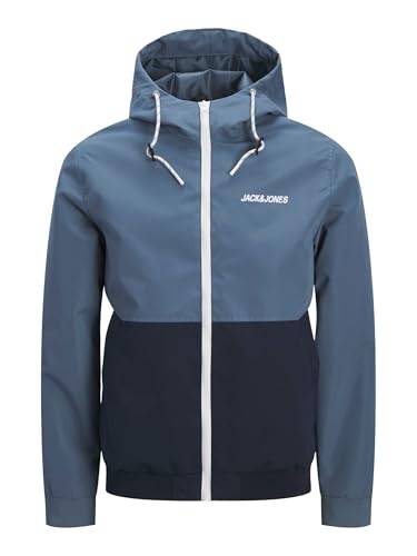 JACK & JONES Jjerush Hood Bomber Noos Chaqueta Softshell para hombre, Blue Mirage., XL