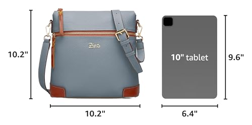 Image of BOYATU Leather Crossbody Bag for Women: Designer Shoulder Purse for Travel - Trendy Genuine Leather Handbag for Everyday