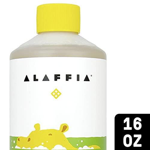 Alaffia Babies And Kids Bubble Bath, Gentle Bath Essentials For Delicate Skin, Plant-Based Formula That Is Paraben & Sulfate-Free, Vegan, Calming With Long-Lasting Bubbles, Coconut Chamomile 16 Fl Oz #TOP2