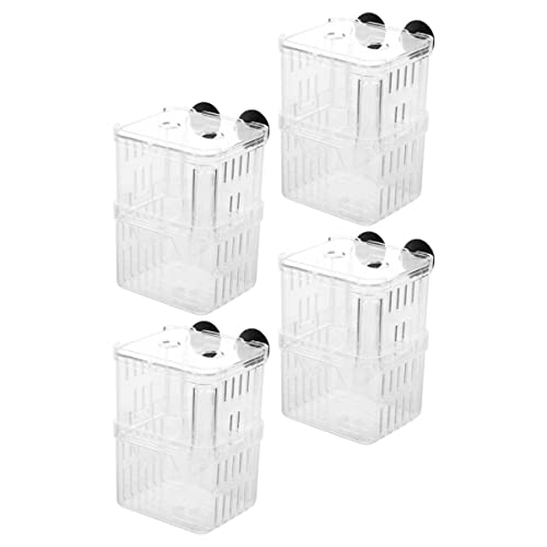 Mipcase Fish Breeder Box, Fish Breeding Box Juvenile Fish Breeding Box Aquarium Isolation Box Plastic Small Fish #TOP13