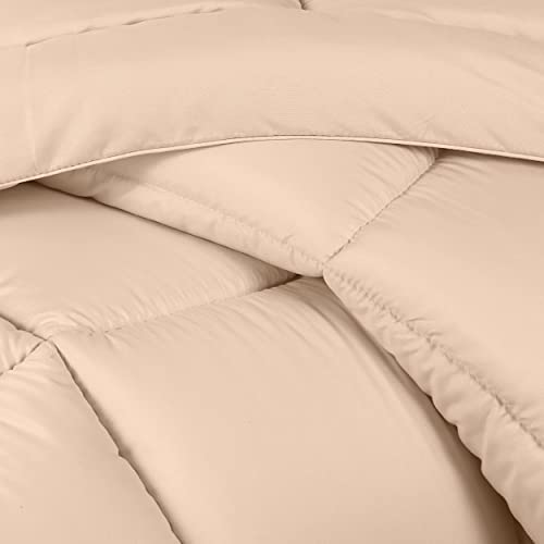 Utopia Bedding Twin/Twin Xl Comforter Set Kids With 1 Pillow Sham - Bedding Comforter Sets - Down Alternative Beige Comforter - Soft And Comfortable - Machine Washable #TOP6