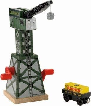 Generic Cranky The Crane Compatible with Thomas & Friends Wooden Railway by Learning Curve - Cranky The Crane - LC99327