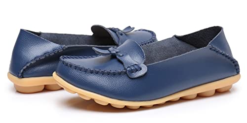 Image of VenusCelia Women's Decoration Comfy Walking Flat Loafer