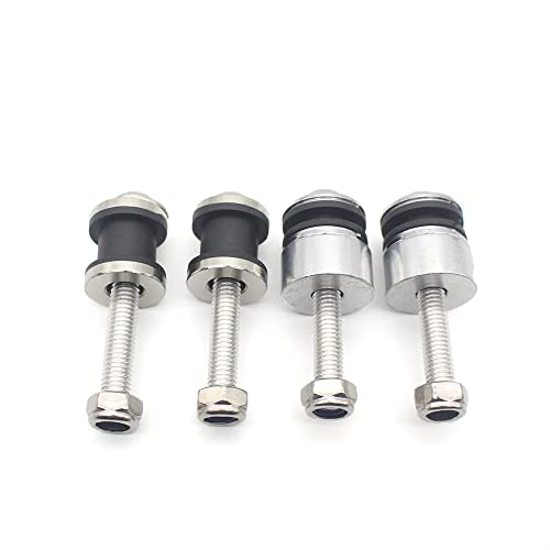 Tornillos de liberación rápida para sissy bar de moto tuercas de acoplamiento 5