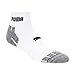 PUMA Men's 8 Pack Quarter Crew Socks, White/Grey, 10-13