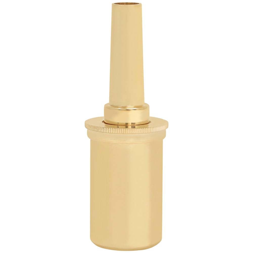 Embouchure Réducteur De Pression Pour Trompette – Pratique Respiratoire, Laiton Plaqué Or – Améliore Le Son