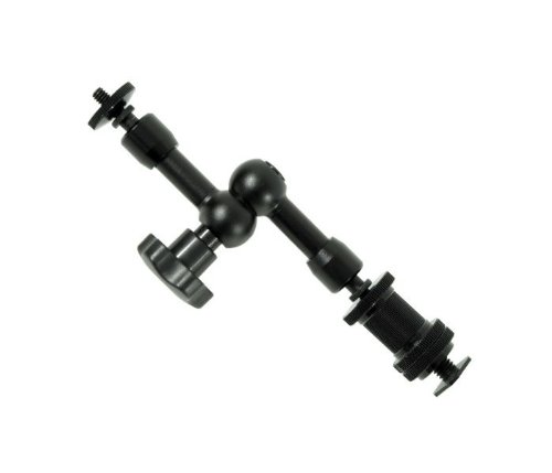 Khalia-Foto Magic Arm 7 Inch 18 cm Tripod for Video DSLR Camera Monitor Black, 7 inches