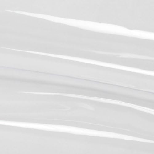 LA Linen 54-Inch Wide Prepackaged 40 Gauge Clear Vinyl Fabric, 2-Yard Roll