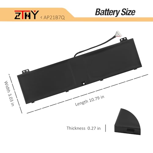Image of AP21B7Q Battery Replacement for Acer Predator TRITON 300 SE PT314-51S PT314-52S Predator Helios Neo 14 PHN14-51 16 PTN16-51 AN14-41 Swift X SFX16-61G SFX14-71G Predator Triton 14 PT14-51 15.48V 76Wh