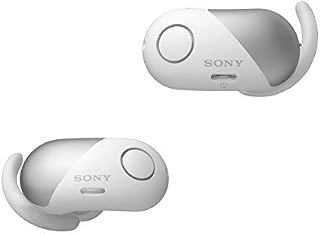 Sony WF-SP700N Truly Wireless Noise-Cancelling Sports Headphones with EXTRA BASS and IPX4 Splash Proof - White