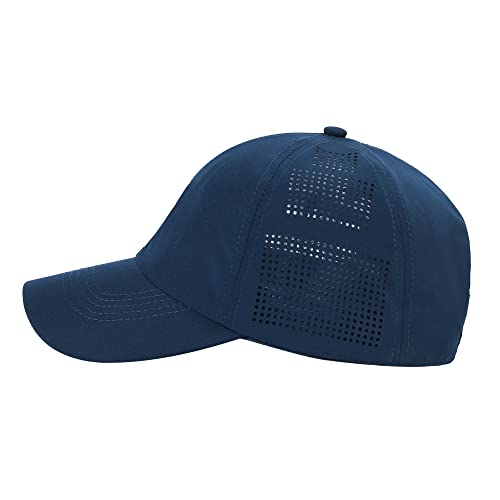 Image of HH HOFNEN Women Quick Drying Baseball Cap Sun Hat Unstructured Golf Hat