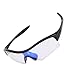 RiToEasysports Kids Sport Glasses, Lightweight Kids Boys Girls Photochromic Glasses Goggles for Running Mountaineering (Black Frame+Color Changing Blue